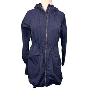Lululemon Pack & Glyde Jacket Midnight Navy Size 6 Hooded DWR Water Resistant